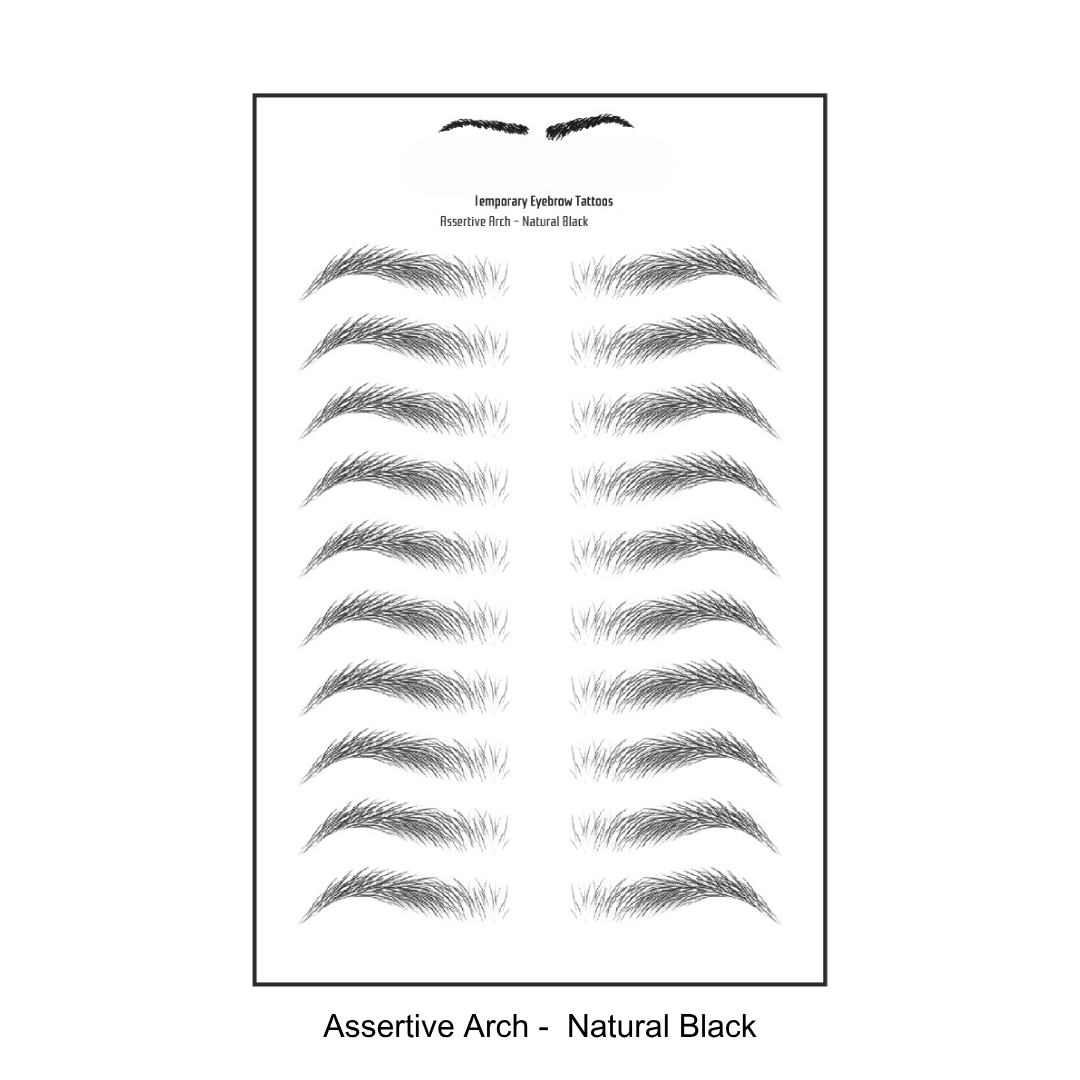 Temporary Eyebrow Tattoos
