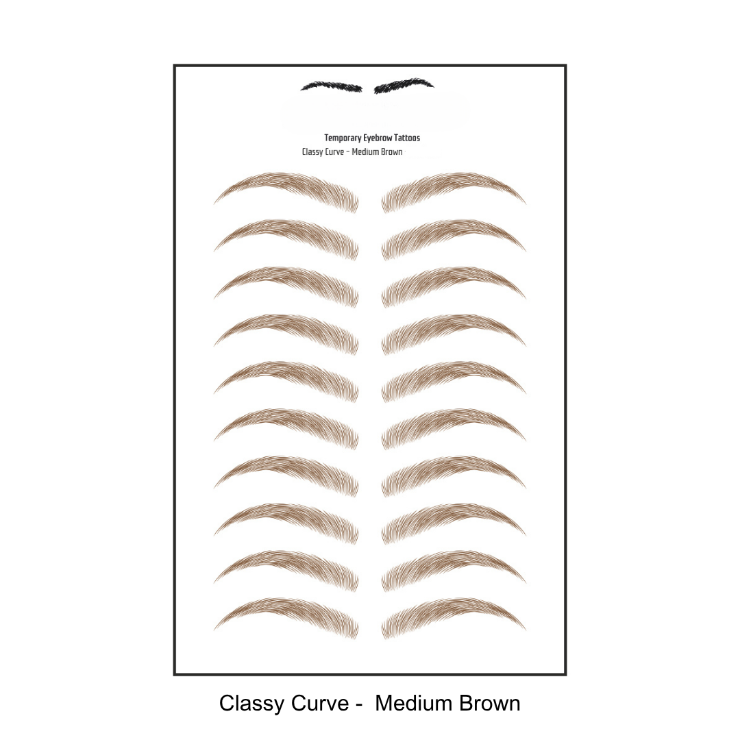 Temporary Eyebrow Tattoos