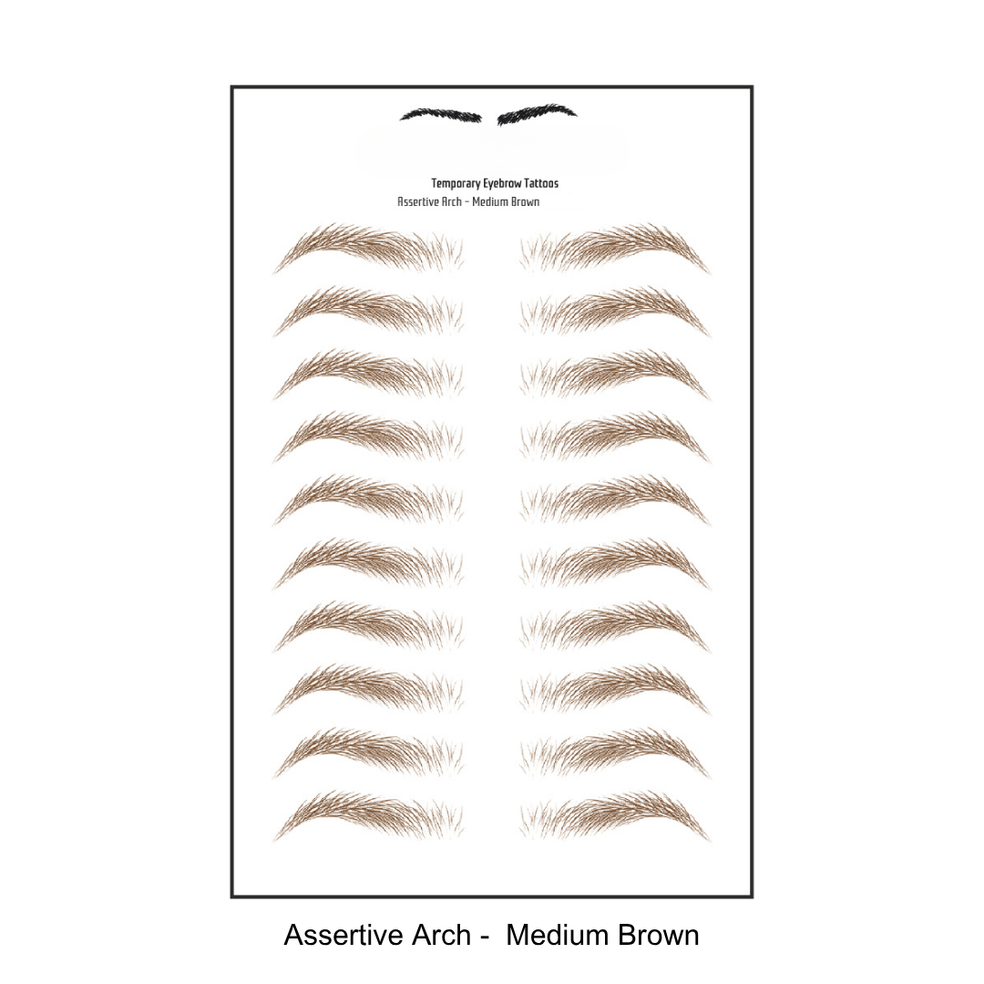 Temporary Eyebrow Tattoos