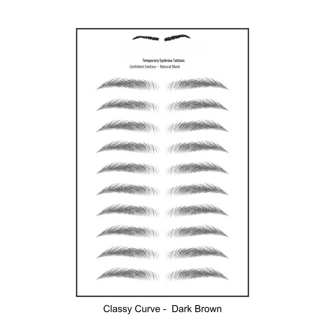 Temporary Eyebrow Tattoos