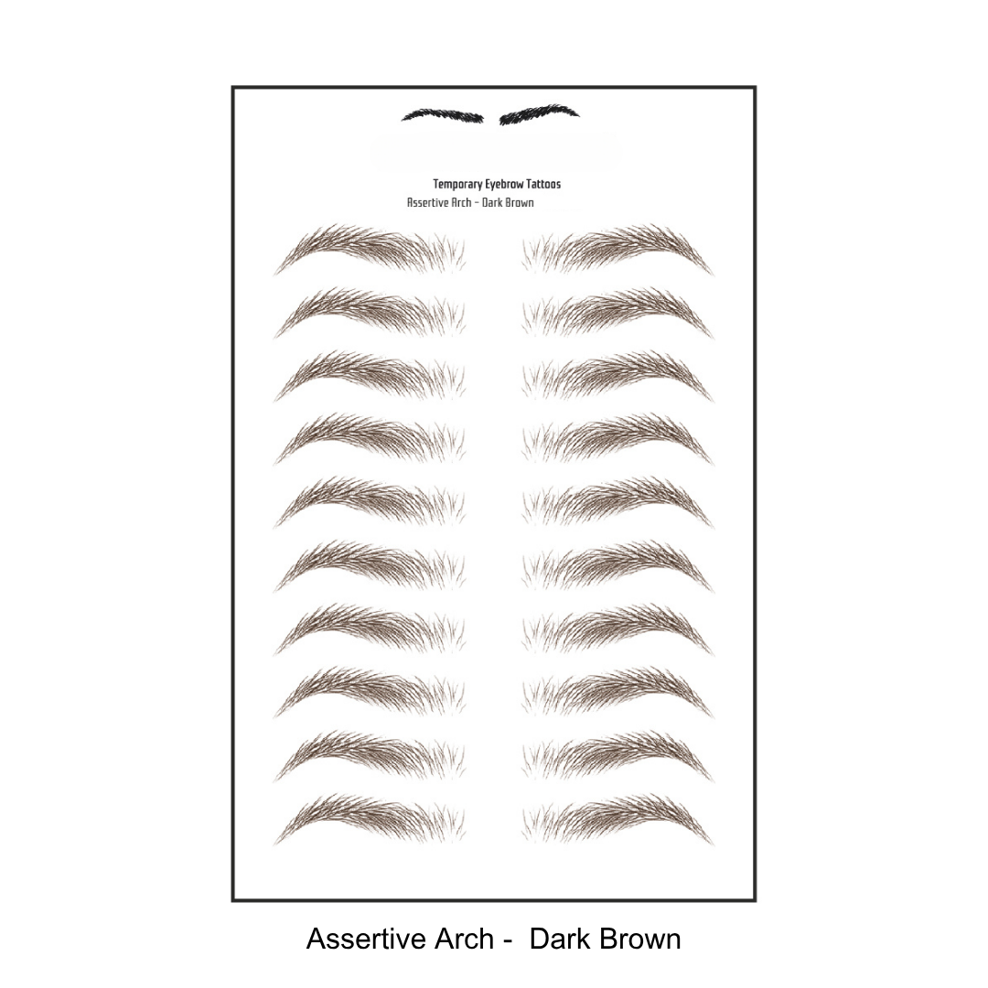 Temporary Eyebrow Tattoos