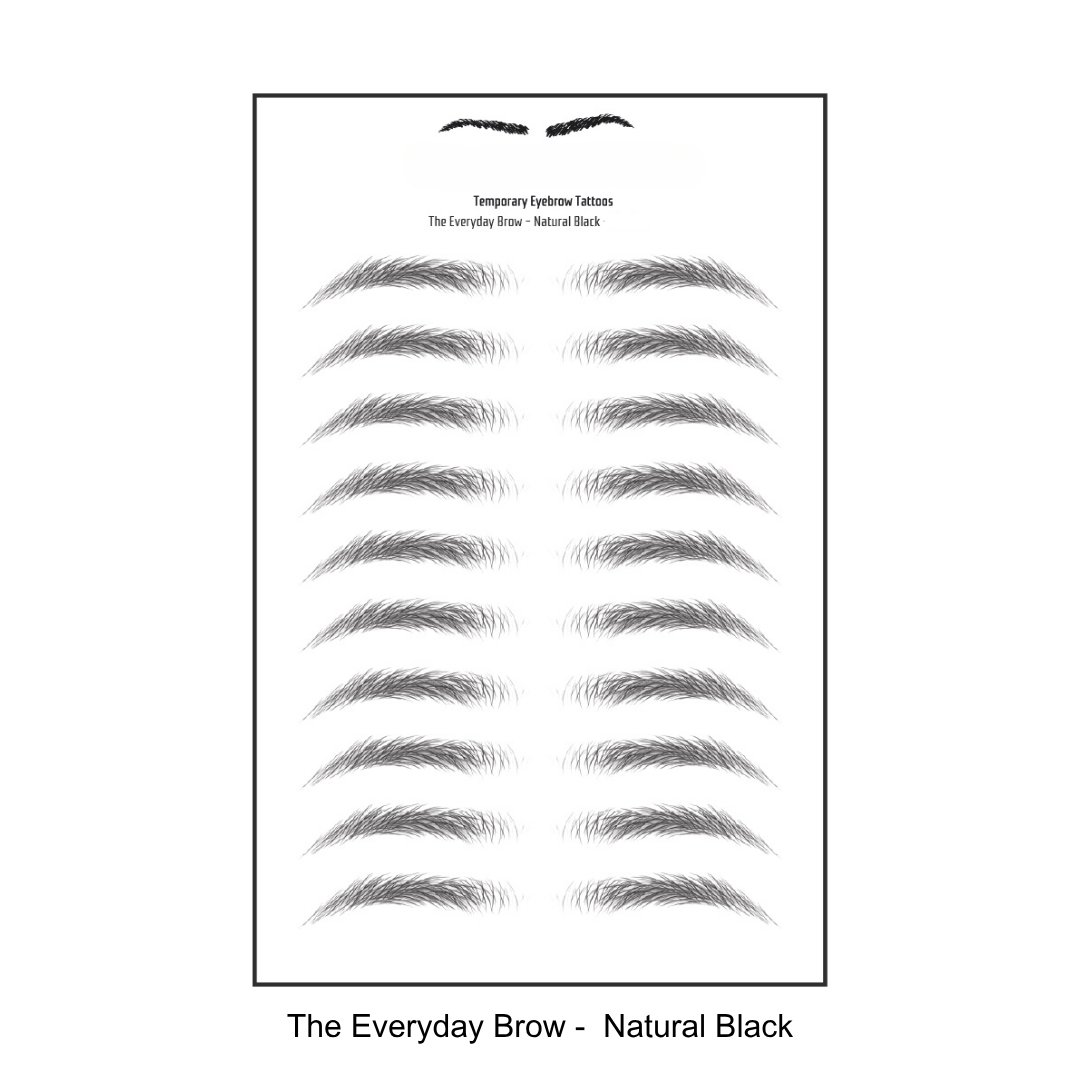 Temporary Eyebrow Tattoos
