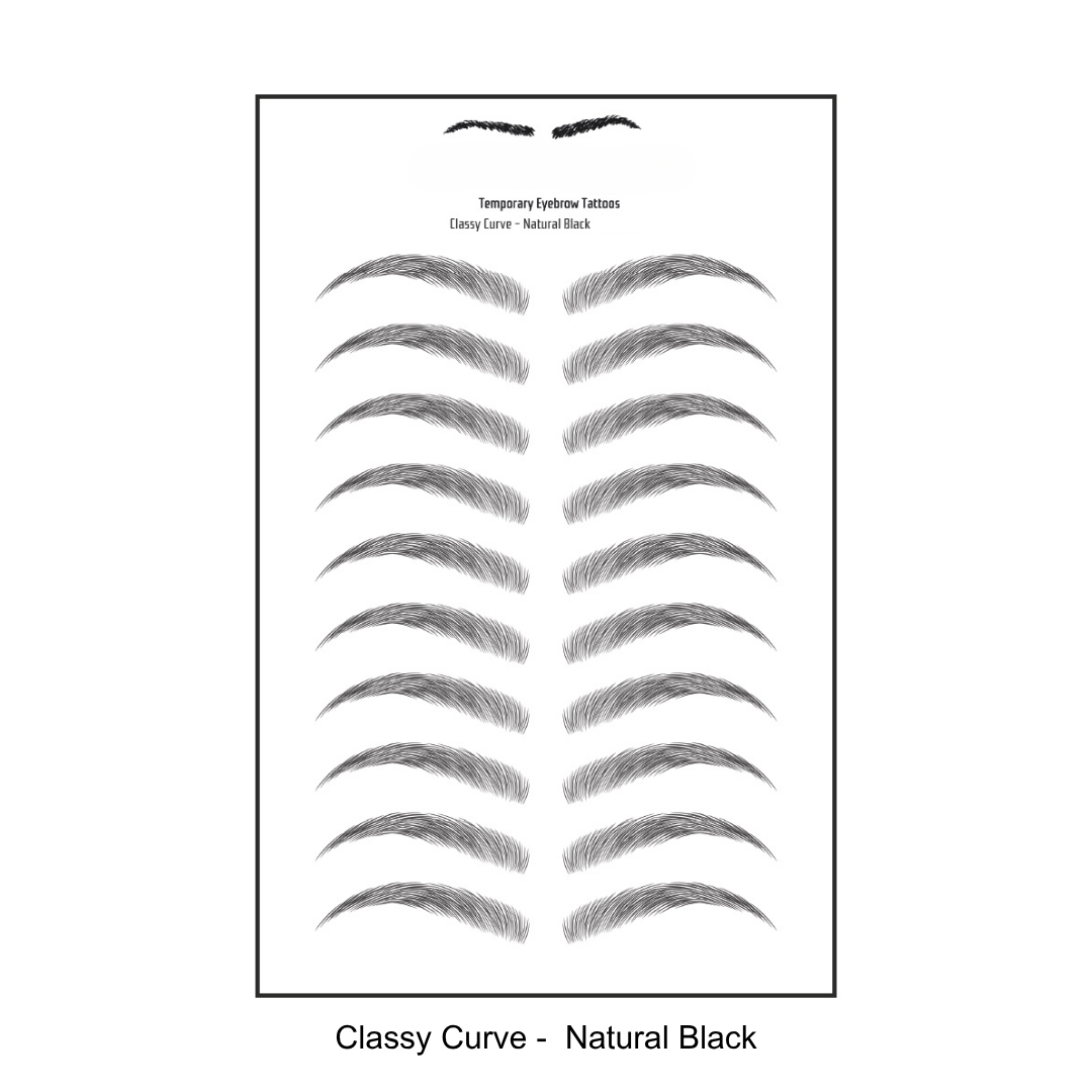 Temporary Eyebrow Tattoos