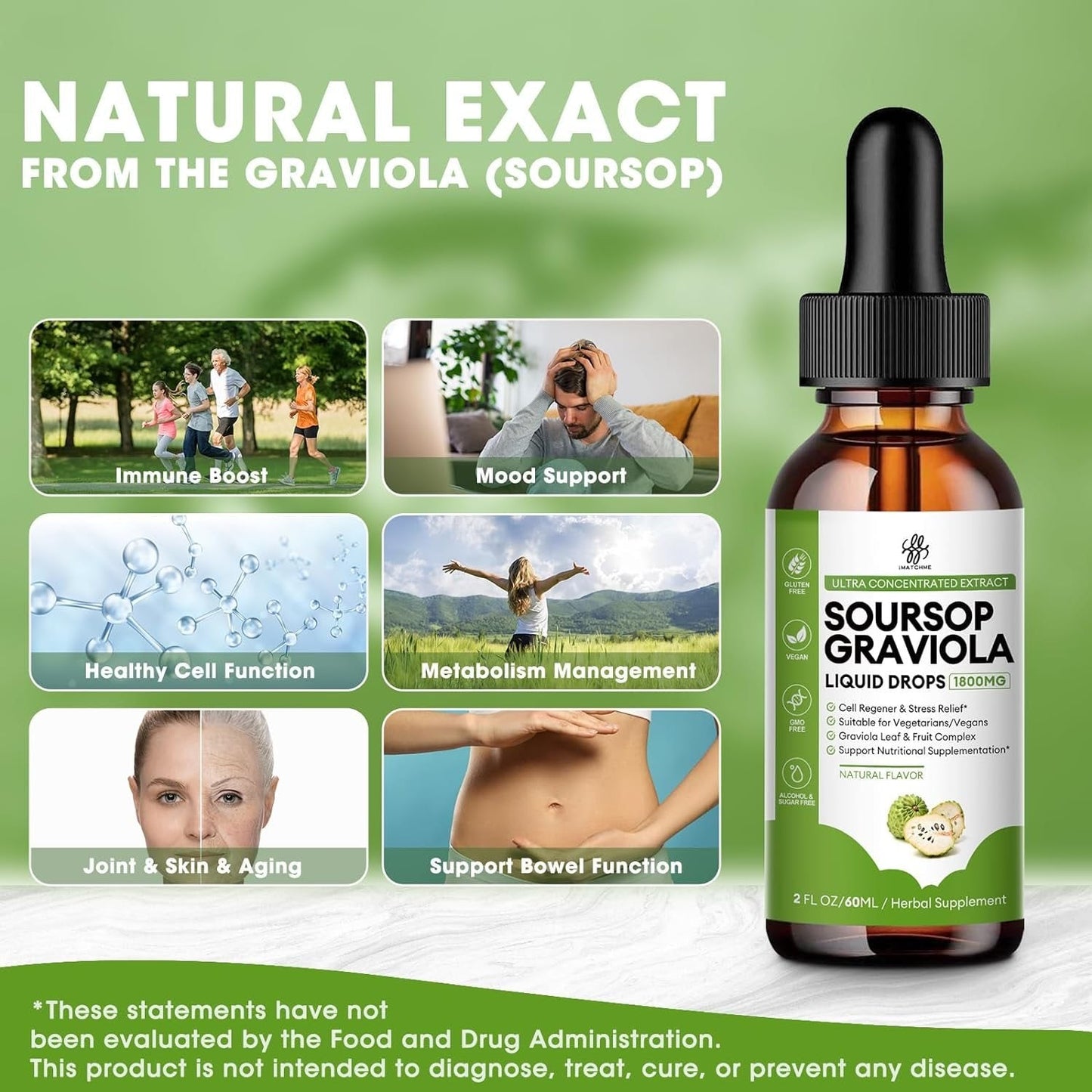 Purevlab® Soursop Graviola Drops