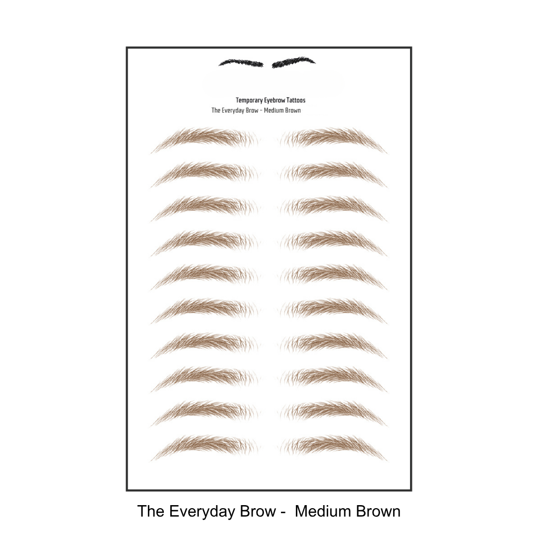 Temporary Eyebrow Tattoos