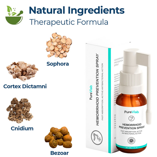 Purevlab Hemorrhold Prevention Spray