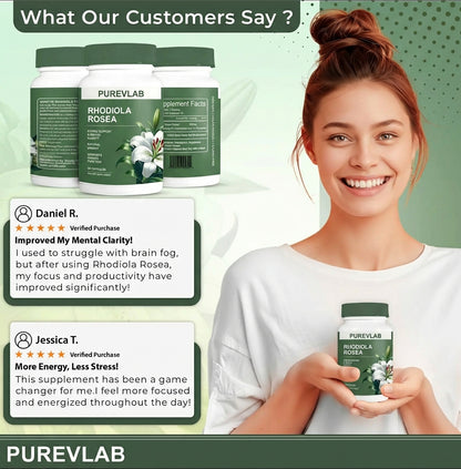 Rhodiola Rosea Extract: Focus & Resilience