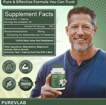 Rhodiola Rosea Extract: Focus & Resilience